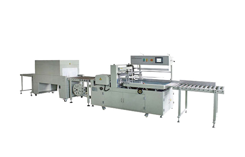 GB-600全自動滾邊封切熱收縮包裝機（全封閉式）樣品